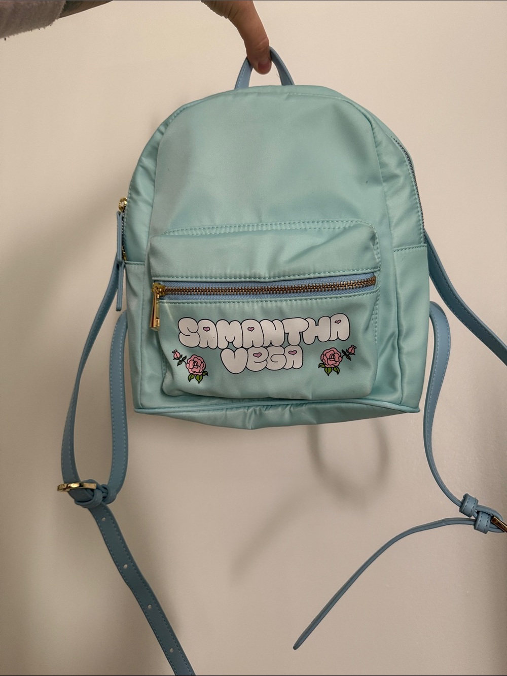Samantha Thavasa Vega | Pastel Blue Mini Backpack